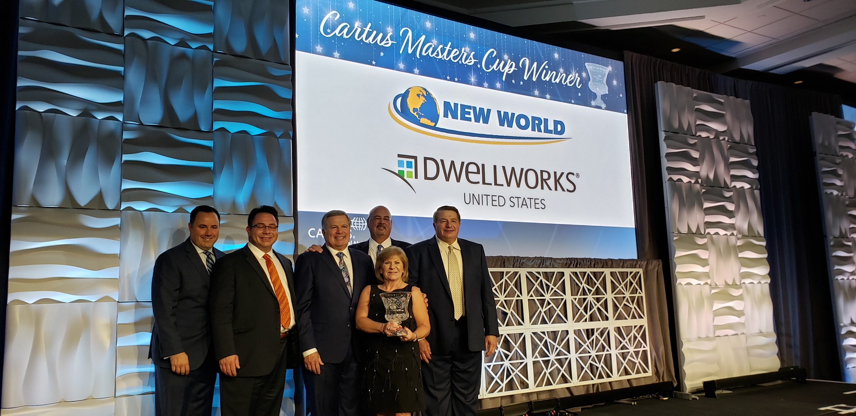 NWVL Receives Prestigious Cartus Masters Cup Award