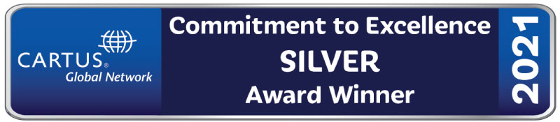 New World Van Lines Receives Top Level, Commitment to Excellence Silver Award at Cartus 2021 Global Network Conference