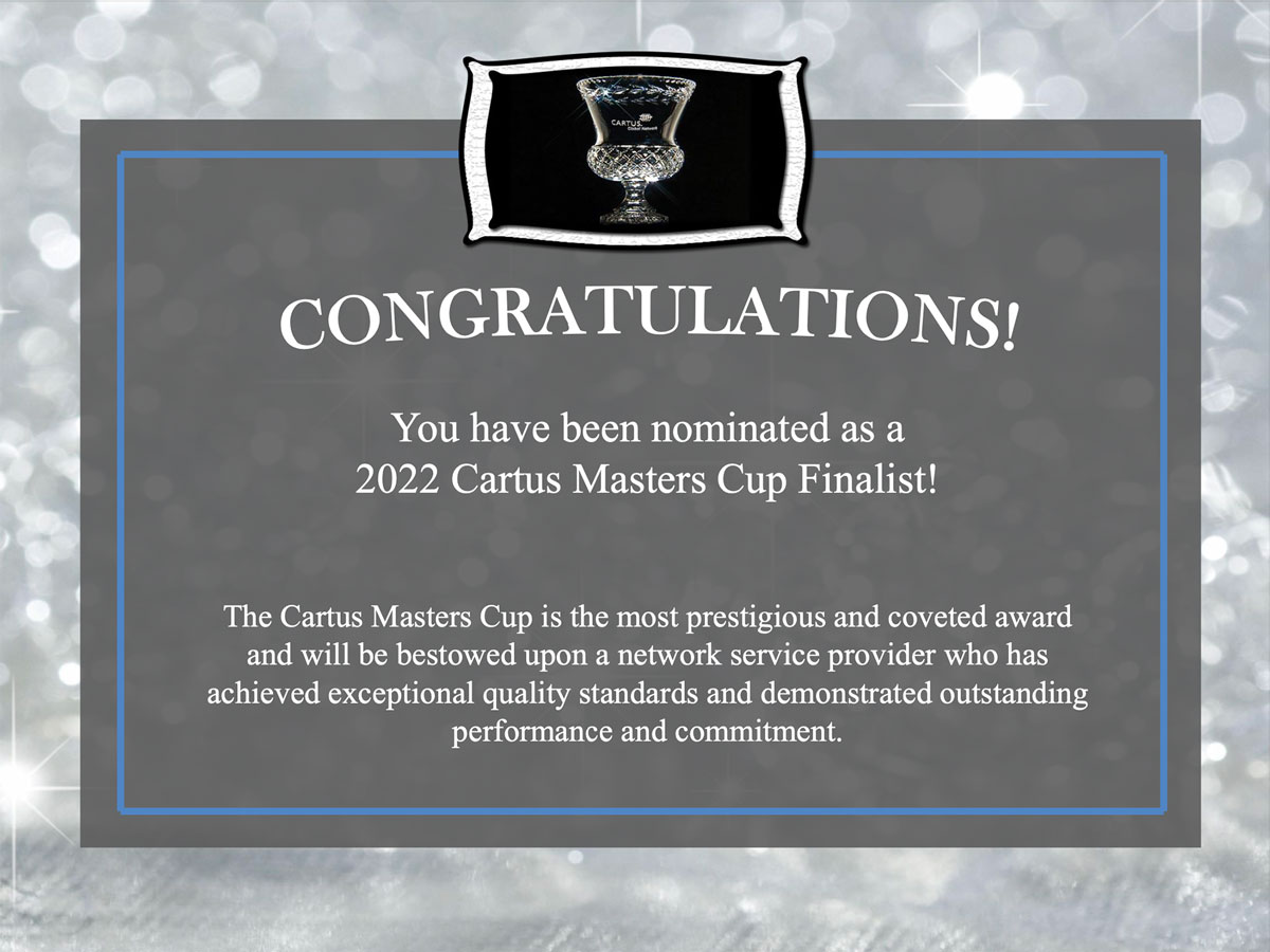 New World Van Lines is Nominated for a Prestigious Cartus Masters Cup Award at the 2022 Global Network Conference